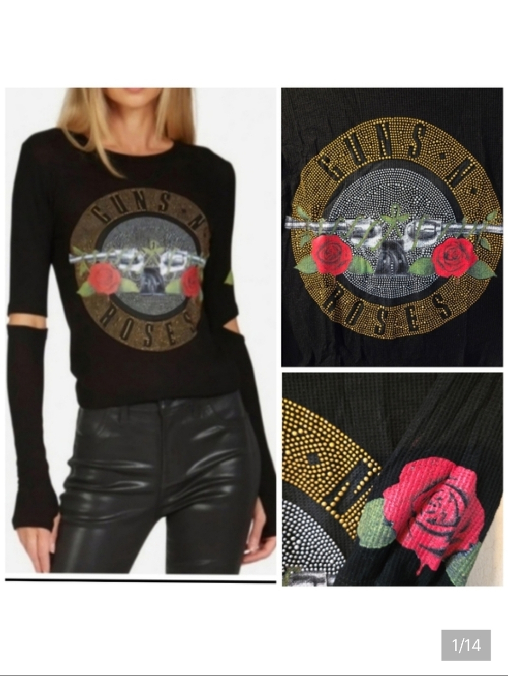 Lauren Moshi Crystal Mckinley "thermal" Guns N Roses Mckinley